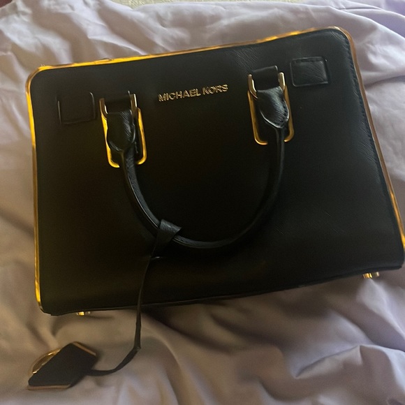 Michael Kors Small Saffiano Leather Satchel - Picture 1 of 3